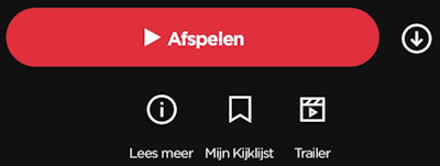 Kijklijst in Videoland-app
